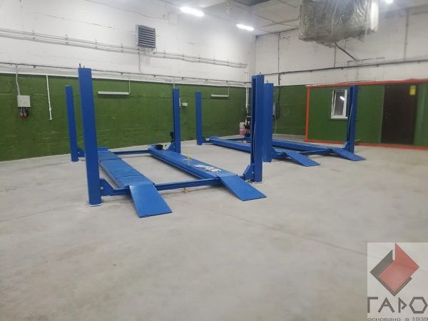 Подъемник четырехстоечный электрогидравлический TFA5000-3D