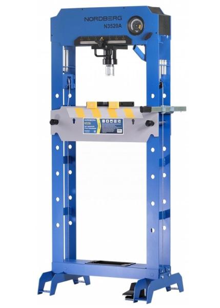 Пресс гидравлический PRO, 20 т, пневмопривод N3520A