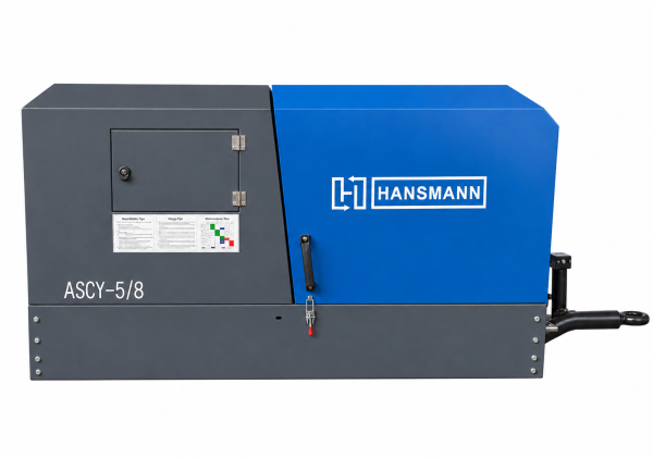 Дизельный компрессор Hansmann ASCY 5/8 без шасси