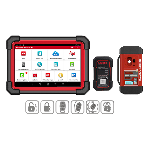 Диагностический мультимарочный сканер Launch X431 IMMO PRO v5.0 LNC-094