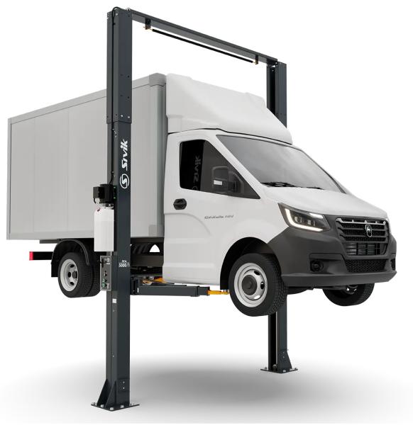 Двухстоечный электрогидравлический подъемник ПГА-5000/1 (высокая версия для LCV)