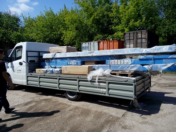 Подъемник четырехстоечный электрогидравлический TFA5000-3D