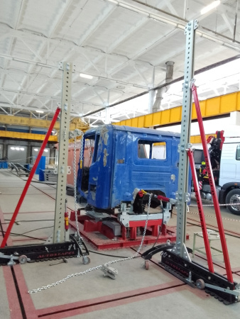 Стапель для правки кабин грузовых автомобилей NSCB