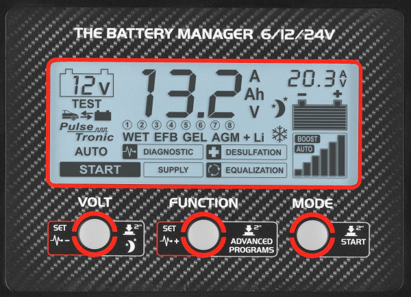 Зарядное устройство DOCTOR CHARGE 50 230V 6V/12V/24V