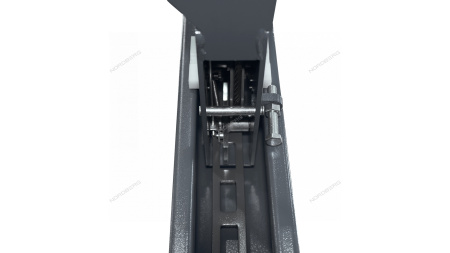 Подъемник четырехстоечный 5 т, c ручной траверсой 3 т N433, для сход-развала, механическое снятие 4450_MG(M)