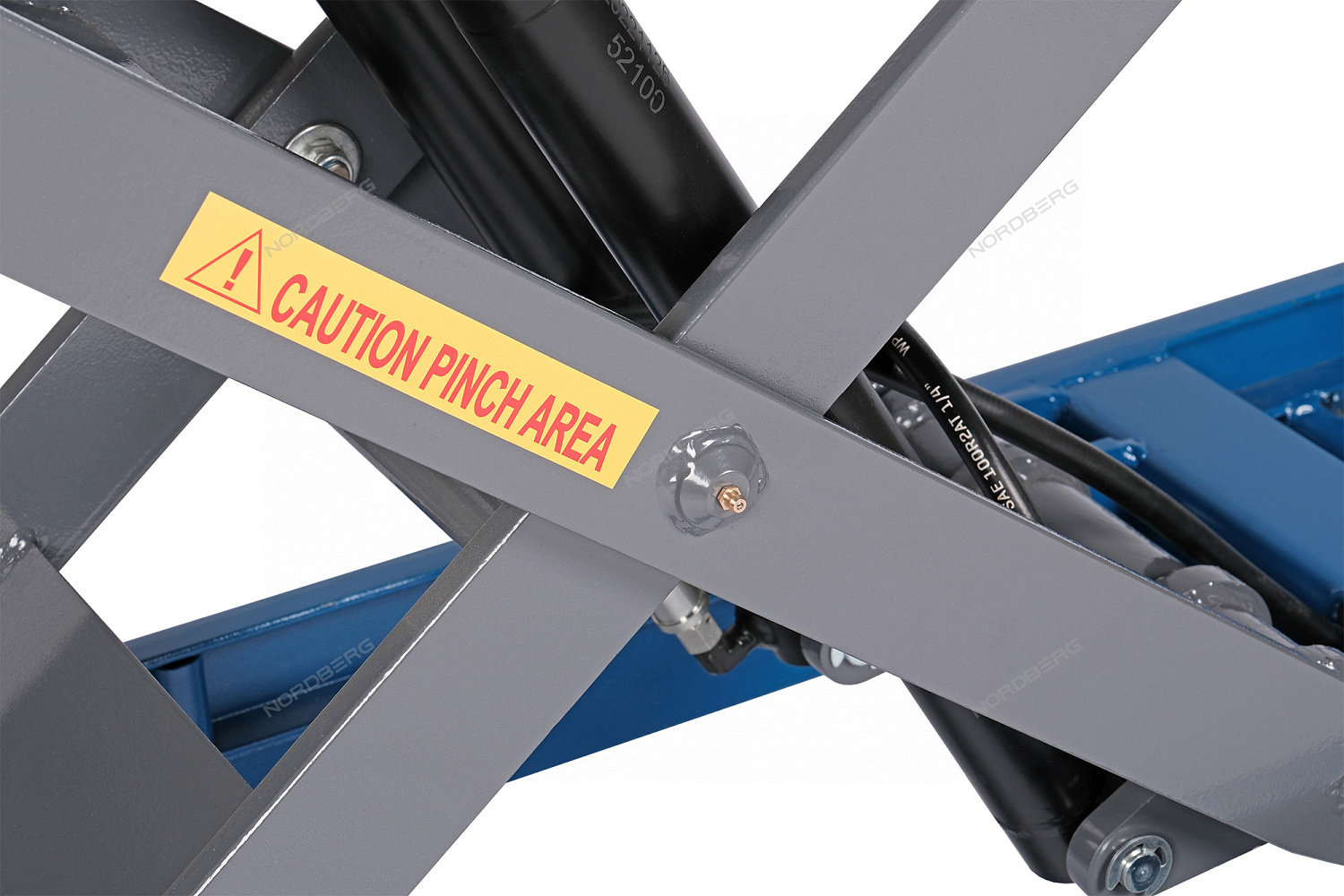 Стол подъемный гидравлический 1000 кг, двойные ножницы N3T1001