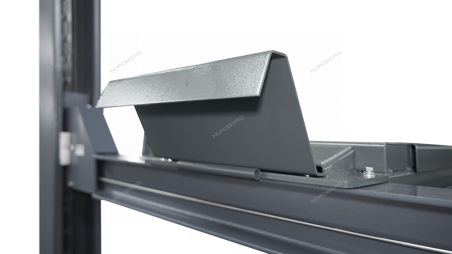 Подъемник четырехстоечный 5 т, c ручной траверсой 3 т N433, для сход-развала, механическое снятие 4450_MG(M)