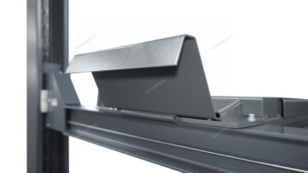 Подъемник четырехстоечный 5 т, c ручной траверсой 3 т N433, для сход-развала, механическое снятие 4450_MG(M)