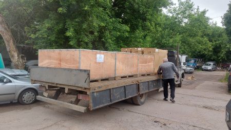Станок шиномонтажный для грузовых машин, двухскоростной, 380 В, синий 46TRK26