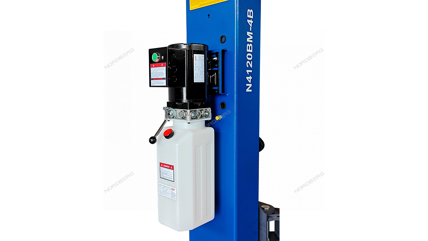 Подъемник 2х стоечный 4т со снятием стопоров с одной колонны N4120BM-4B