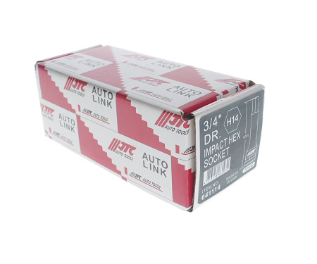 Бита-головка 3/4" HEX Н14 ударная L=100мм JTC