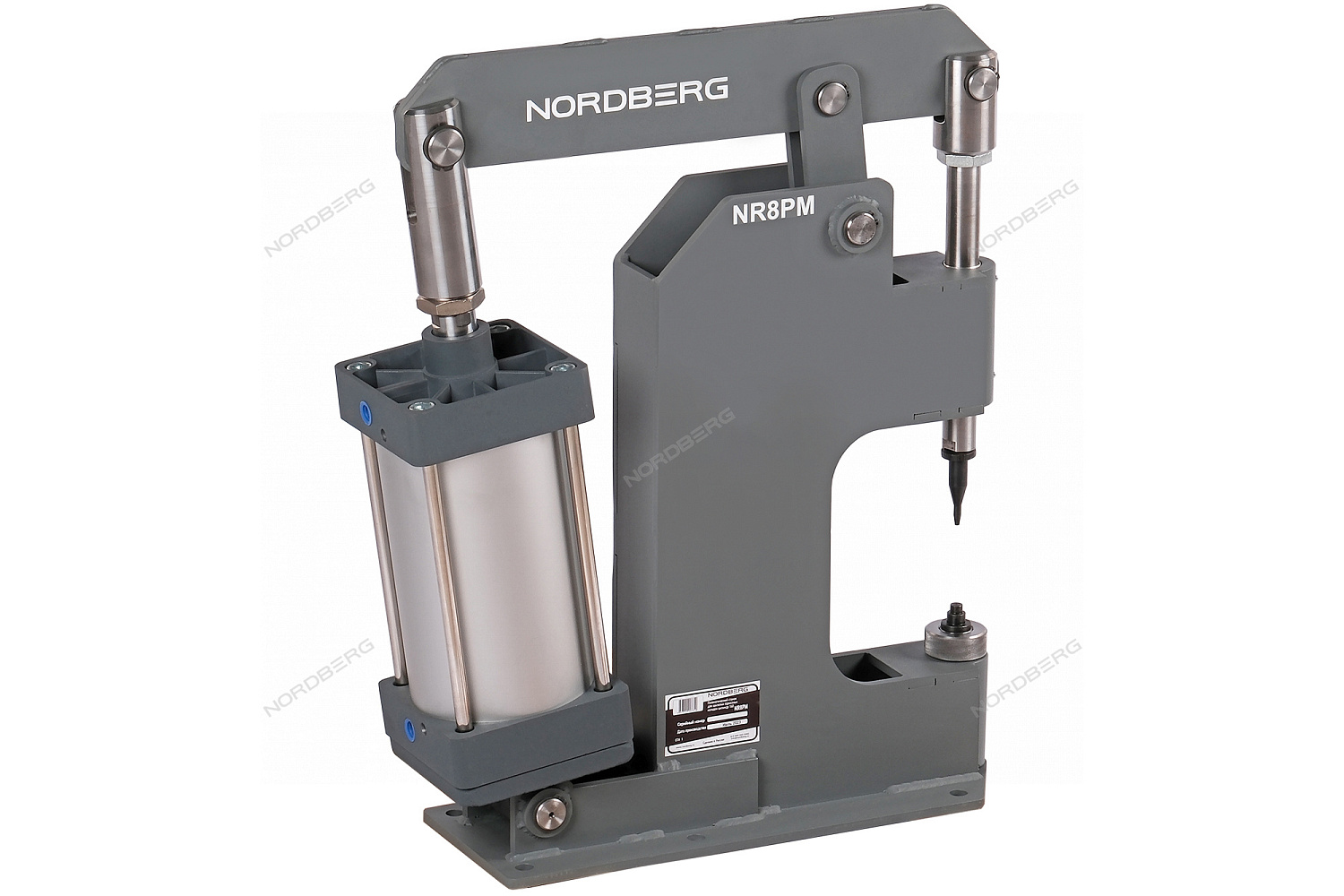 Пневматический станок для заклепки тормозных колодок цилиндр 160 NR8PM