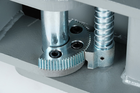 Подъемник 380V 2х стоечный 5т с верхней синхронизацией N4122H1M-5 (серый/синий)