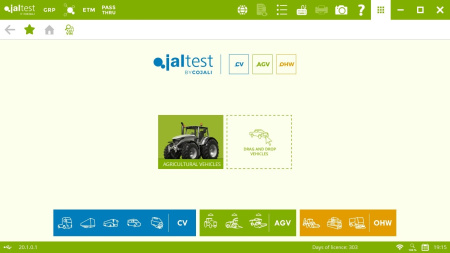Сканер диагностический JALTEST AGV KIT для селхоз. техники, без ПО