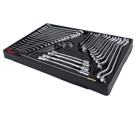 Набор инструментов для тележки инструментальной JTC-5640 (2-я секция) 45 предметов JTC-56402