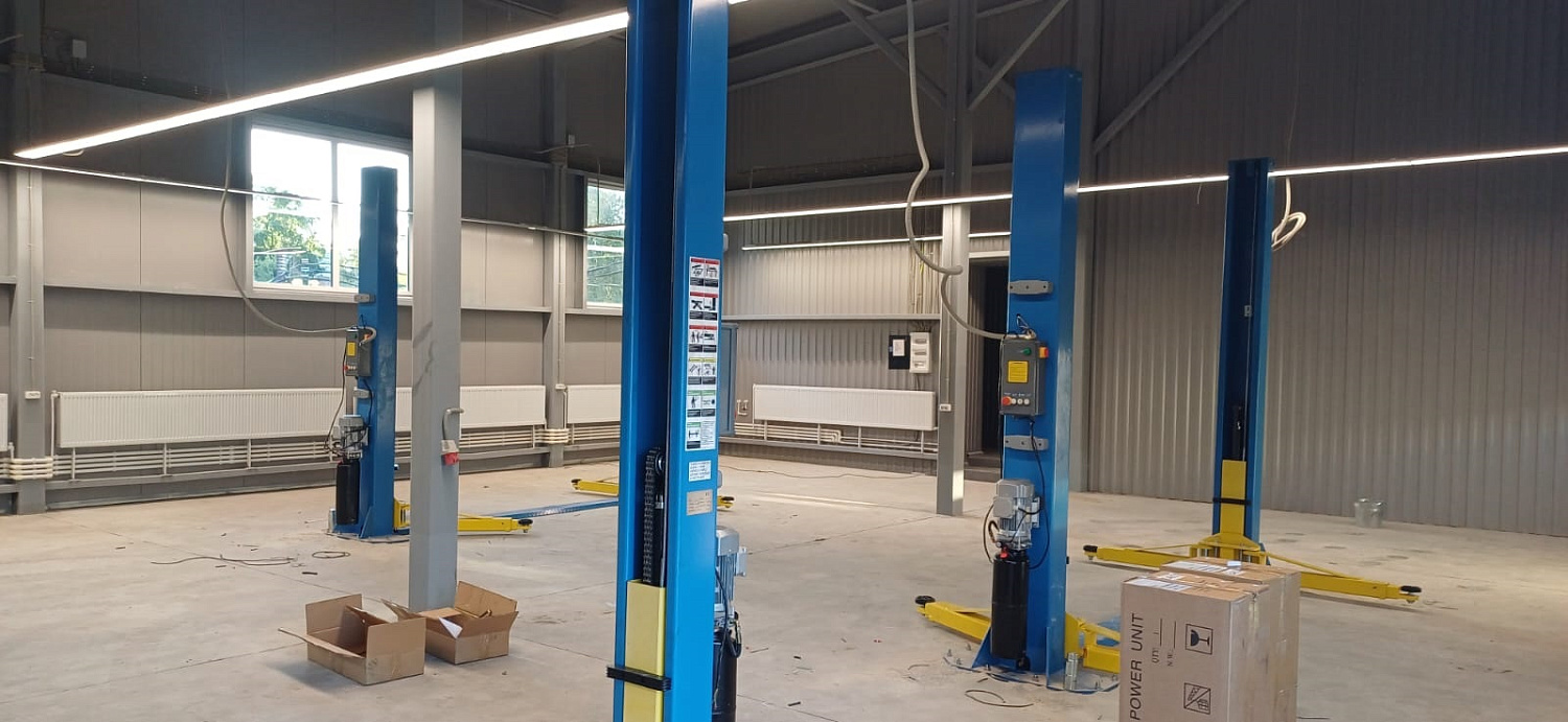 Автомобильный гидравлический подъемник на 5 тонн TS-5