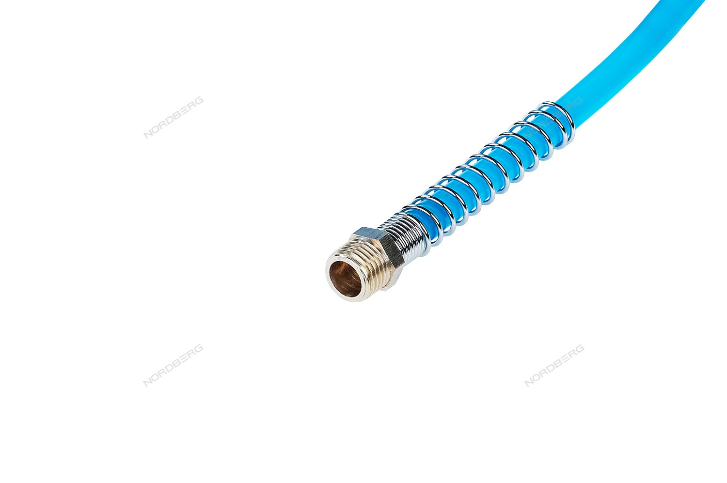 Шланг воздушный спиральный полиуретановый диам. 6х8мм, 6 м HS0606PU