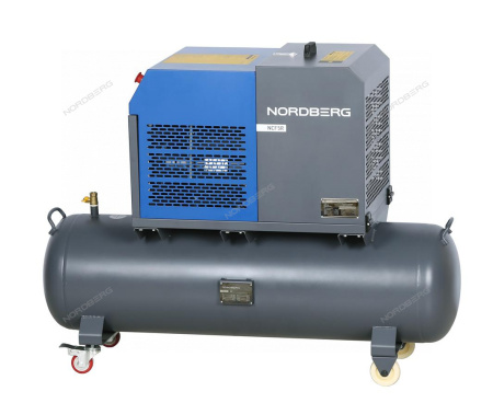 Компрессор винтовой, 4 кВт, 10 бар, 450 л/мин, ресивер 180 л, IP54 NCF5R