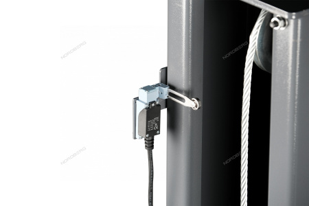 Подъемник 380V 2х стоечный 4,5т NORDBERG N4124AM-4,5G (серый)