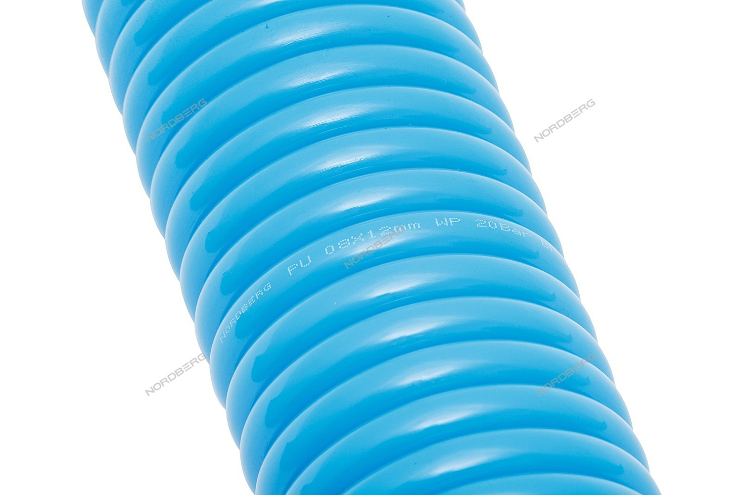 Шланг полиуретановый спиральный 8х12 мм, 10 м HS0810PU