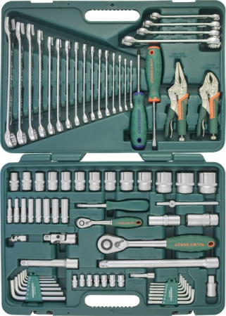 Набор инструмента универсальный 1/4", 1/2"DR, 78 предметов