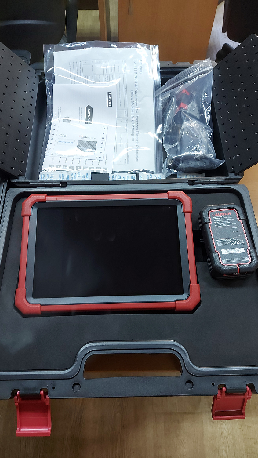 Сканер диагностический Launch X-431 PRO3 Full v. 5.0 SE, для легк. и груз. авто