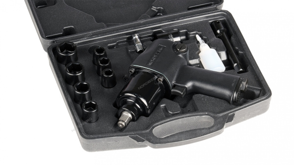 Пневмогайковерт ударный ECO 1/2" в кейсе, 850 Нм NP14085K