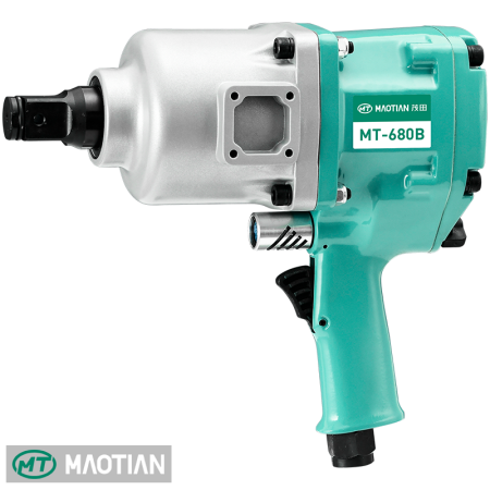 Пневматический ударный гайковерт с пистолетной рукояткой 1" Twin Hammer 3000Нм MAOTIAN МТ-680Б