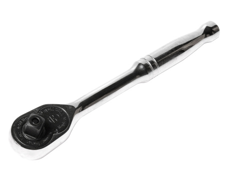 Ключ трещотка 3/8" 36 зубьев 182мм металлическая рукоятка JTC