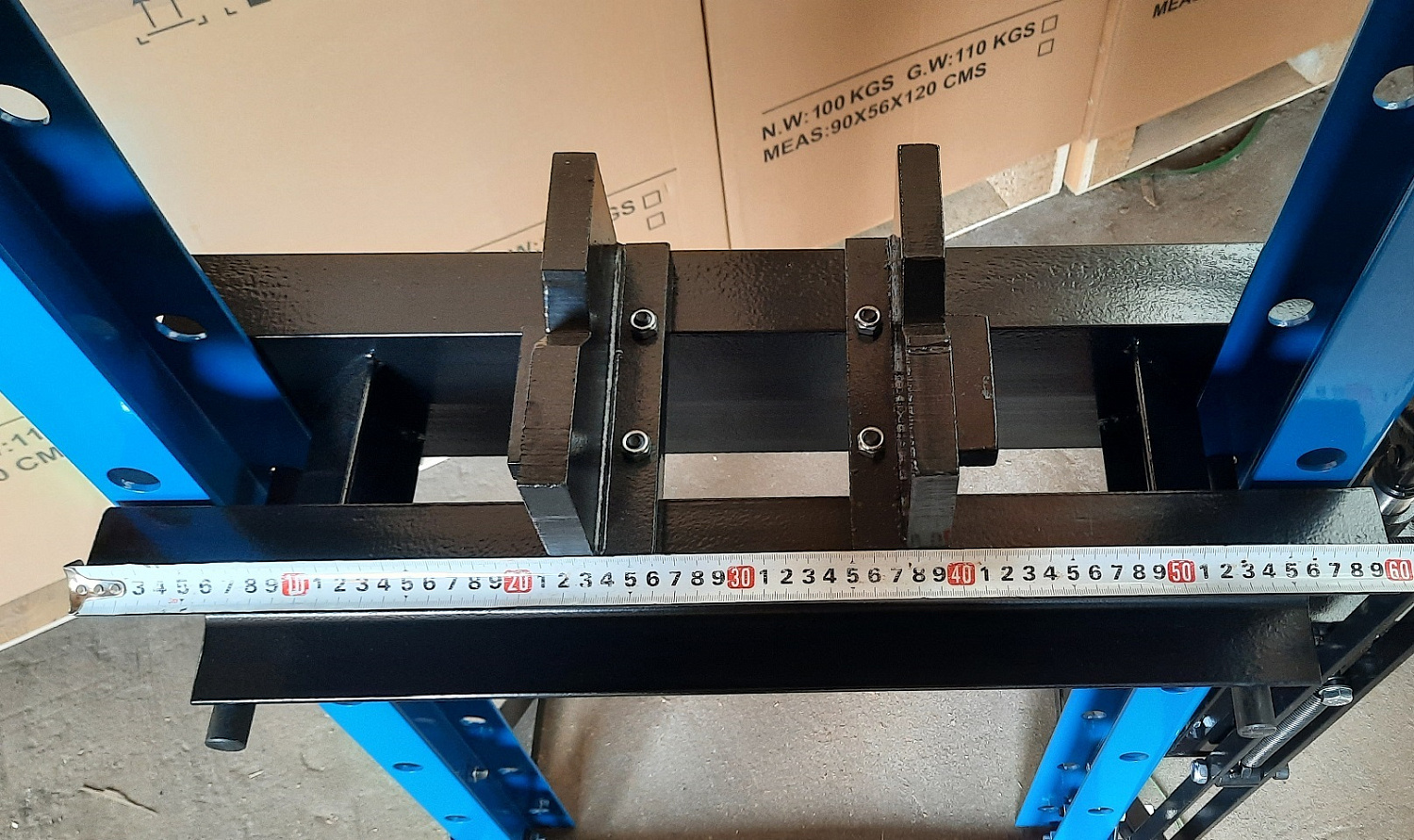 Пресс гидравлический ручной/ножной с подвижным штоком на 20 тонн 0500F-3