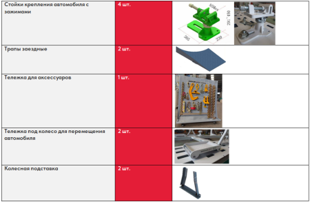 Стапель платформенный для кузовного ремонта COLOR TECH B30S