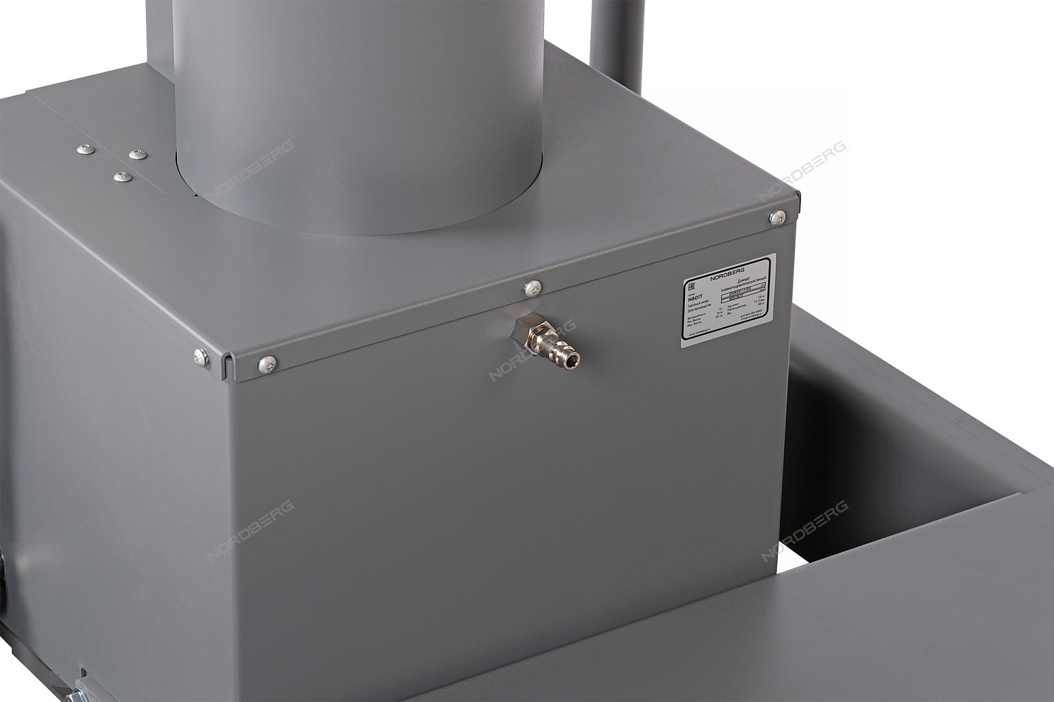 Домкрат пневмогидравлический ямный (канавный подъемник), 15 т N601T