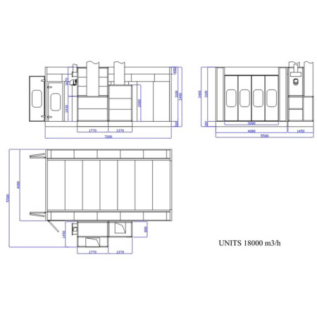 Окрасочно-сушильная камера ColorTech CT-7000 Окрасочно-сушильная камера ColorTech CT-7000