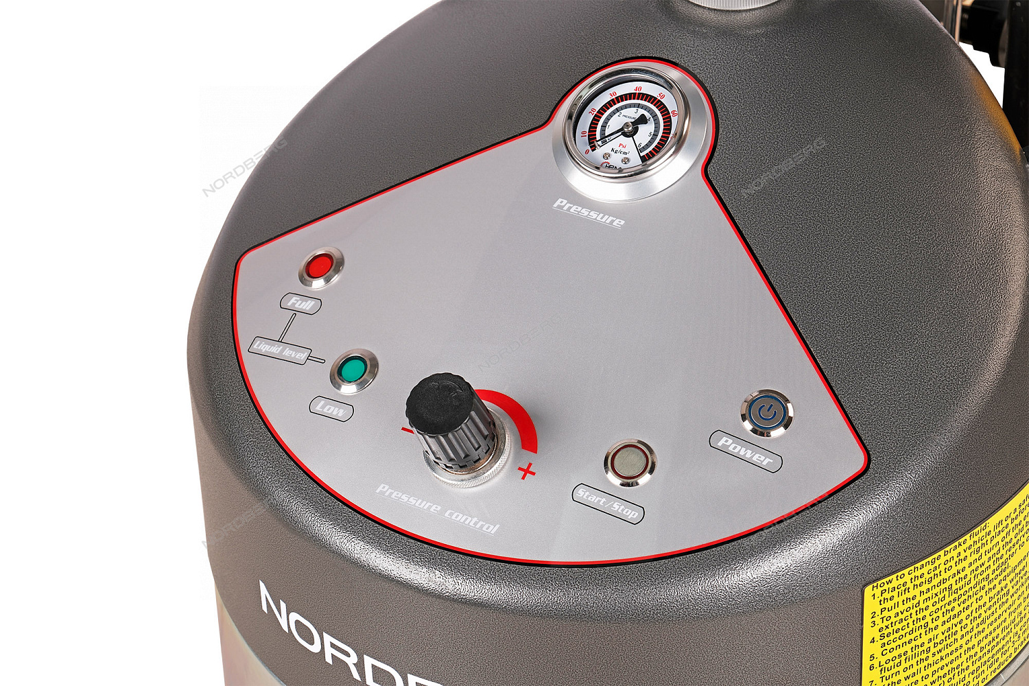 Установка для прокачки тормозной системы, 18 л BC7