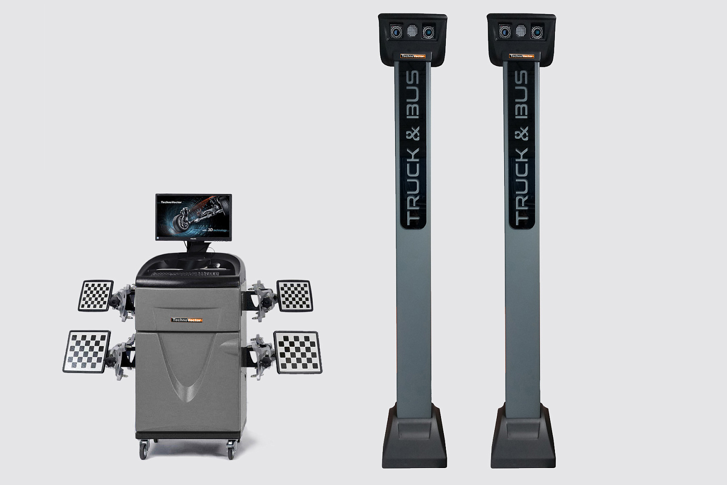 Стенд сход-развал 3D для грузовых автомобилей Техно Вектор 7 Truck 7204 HTS4