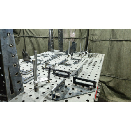 Сварочный 3D стол 1200х800х100 8 мм (шаг 50х50)