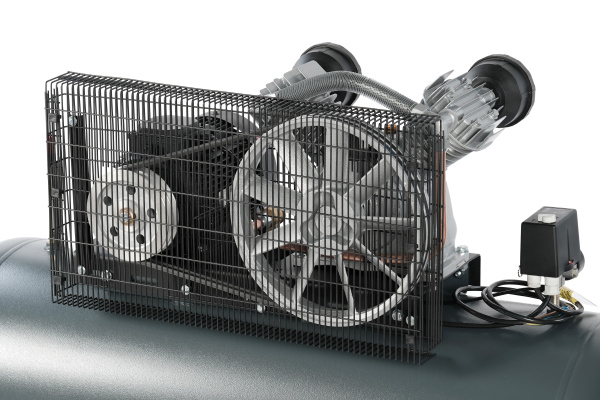 Компрессор поршневой с ременной передачей 380 В, ресивер 270 л, 880 л/мин NCP300/880