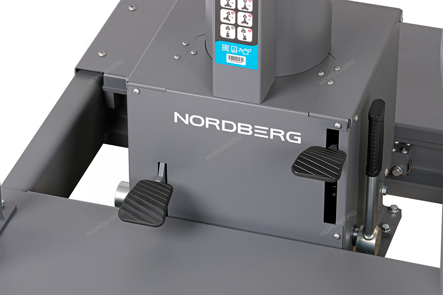 Домкрат пневмогидравлический ямный (канавный подъемник), 15 т N601T