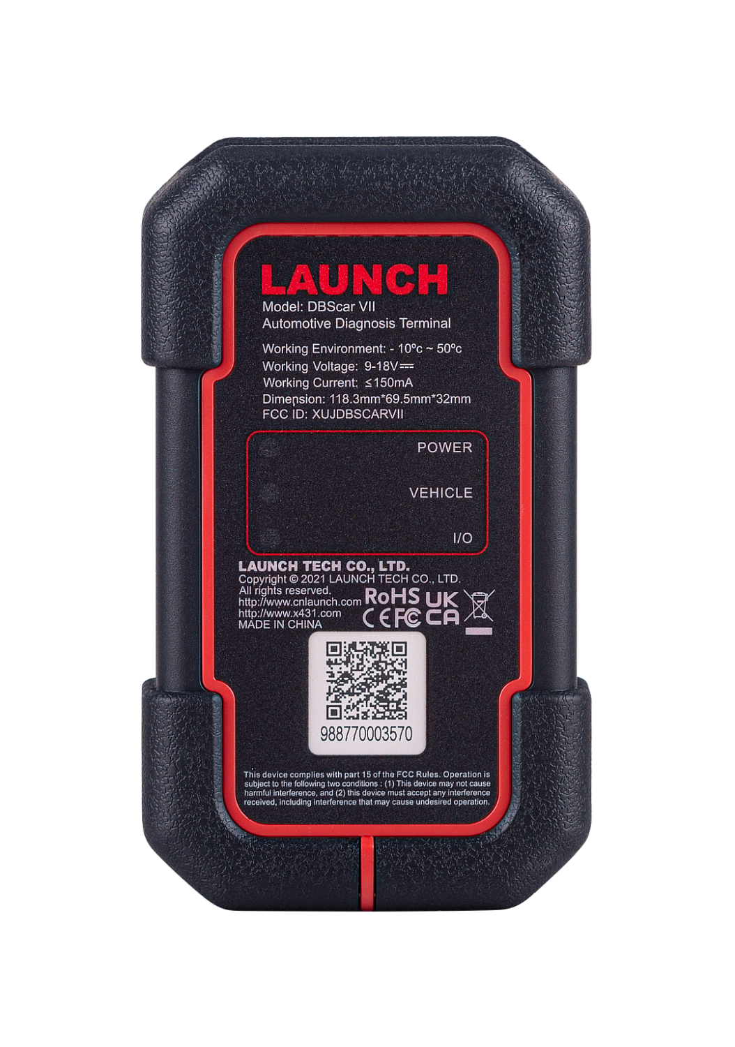 Сканер диагностический Launch X-431 PRO v.5.0 SE, без адаптеров OBD-I