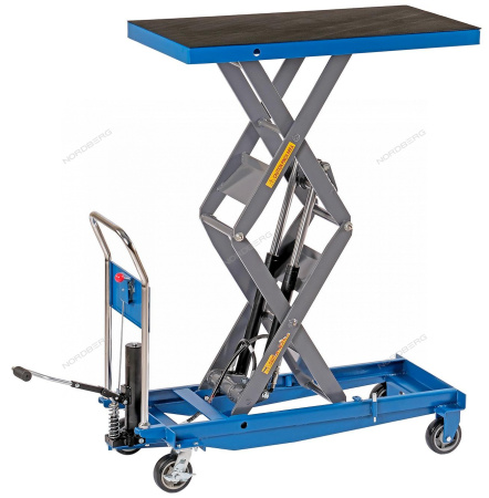 Стол подъемный гидравлический 1000 кг, двойные ножницы N3T1001