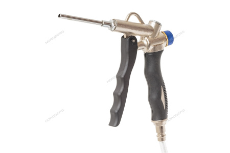 Пистолет продувочный с регулировкой воздушного потока + насадка удлинитель 10см TI1L