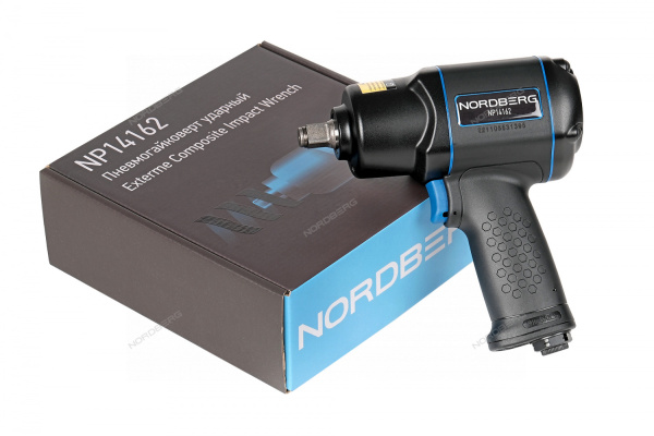 Пневмогайковерт ударный 1/2", 1620 Нм NP14162