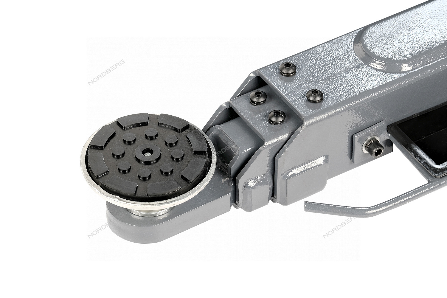 Подъемник 380V 2х стоечный 4,5т NORDBERG N4124AM-4,5G (серый)