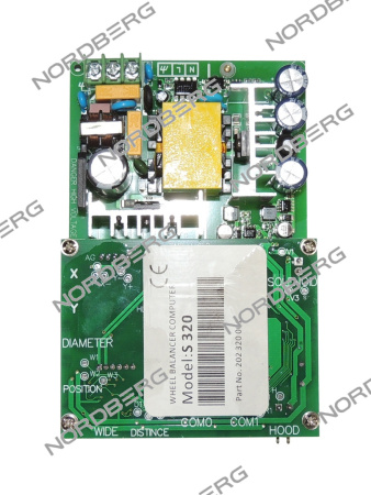 NORDBERG ЗАПЧАСТЬ ПЛАТА ПИТАНИЯ+ПЛАТА УПРАВЛЕНИЯ для 4523N1 (комплект)