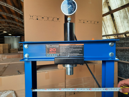 Пресс гидравлический ручной/ножной с подвижным штоком на 20 тонн 0500F-3