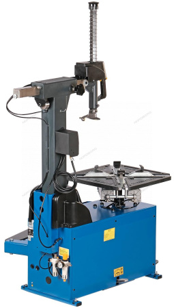 Станок шиномонтажный автомат, двухскоростной, стол с накладками, 380 В, синий 4641ID