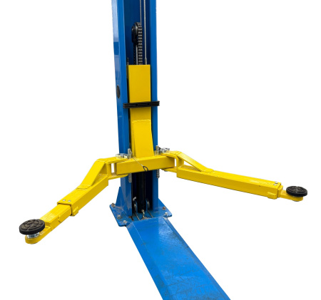 Подъемник автомобильный гидравлический двухстоечный TS-4MR (ручка съем)