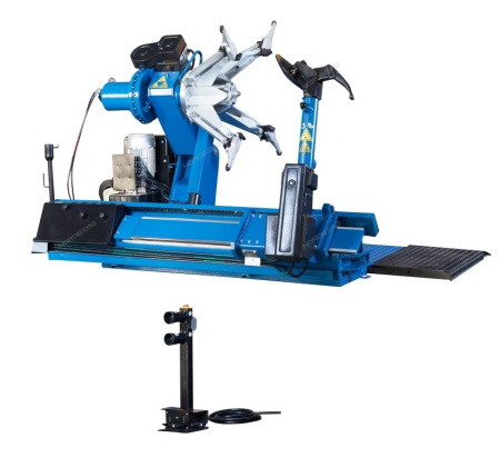 Станок шиномонтажный для грузовых машин, двухскоростной, 380 В, синий 46TRKE56(B)