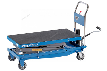 Стол подъемный гидравлический 1000 кг, двойные ножницы N3T1001