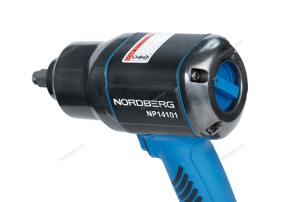 Пневмогайковерт ударный 1/2", 1300 Нм, с глубокими головками в кейсе NP14101K